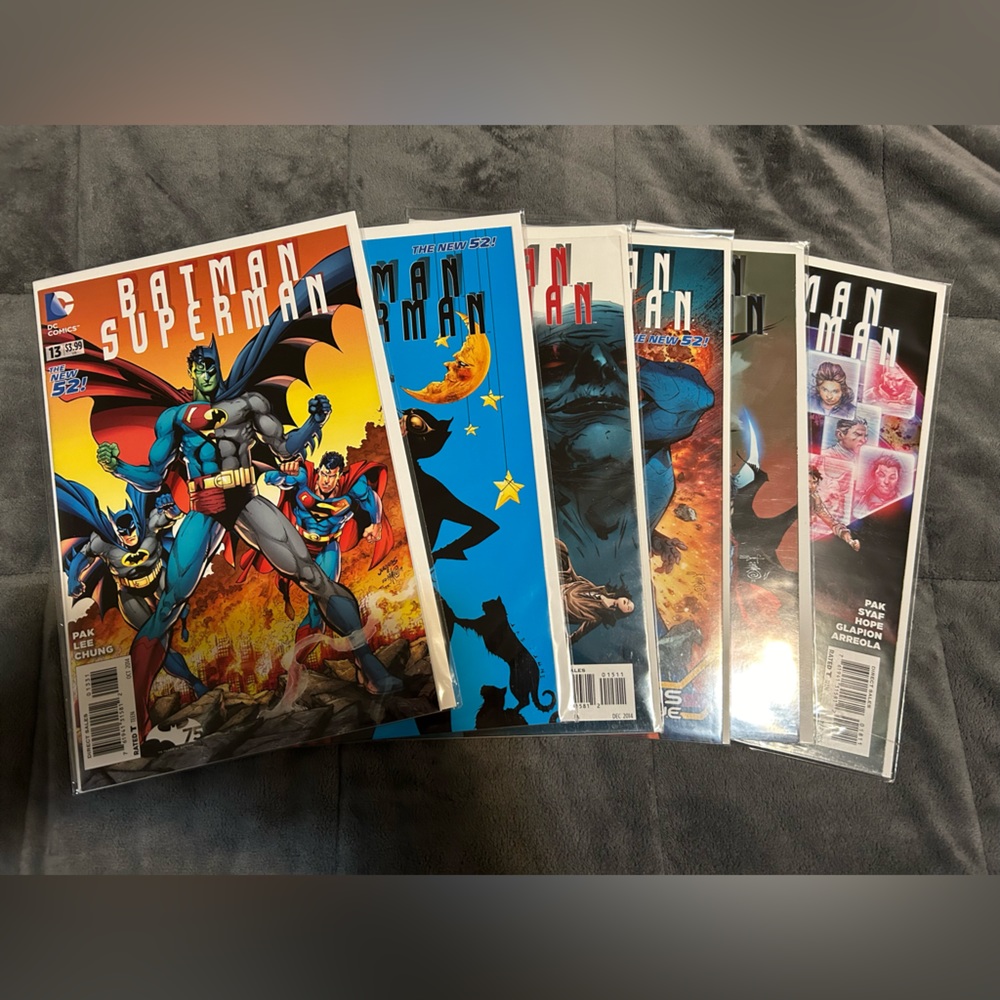 DC COMICS BATMAN/SUPERMAN ISSUES 13-18